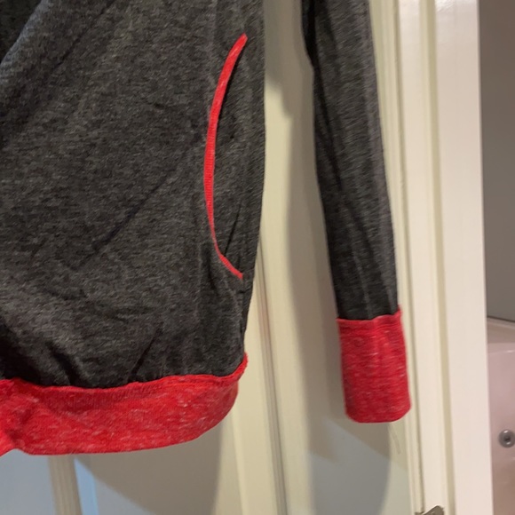 Hooded open cardigan. Small. Texas Tech. Worn once - Picture 4 of 5